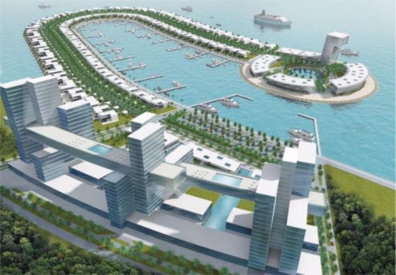 Marina Fujeirah design by Dragan Architecture Paris