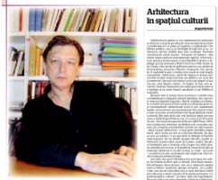 Arhitectura in spatiul culturii Radu Dragan