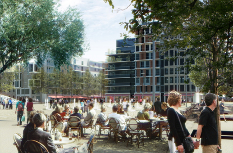 Rehabilitation of the central zone, 2010, Campina, Dragan Architecture, Paris