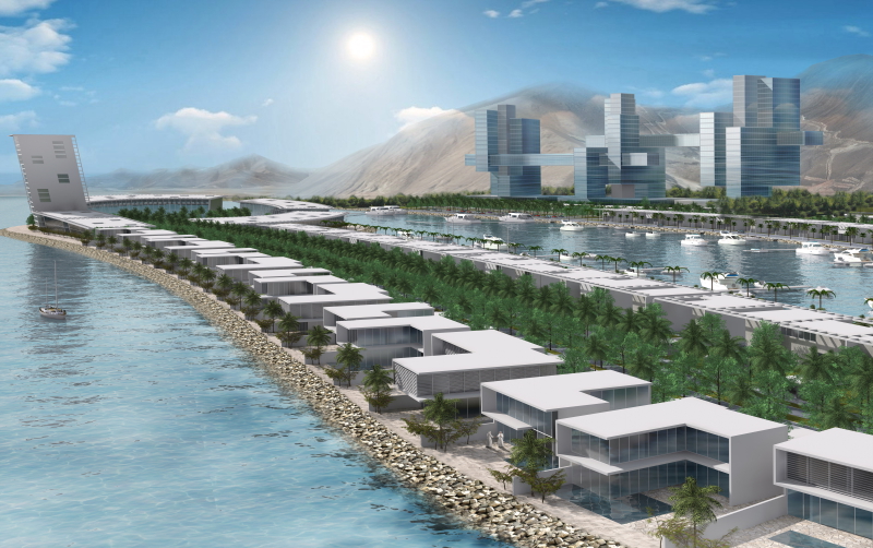 Marina Fujeirah design by Dragan Architecture Paris