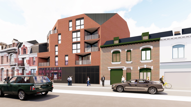 12 Collective houses and 4 town houses 2019 by Dragan Architecture Paris