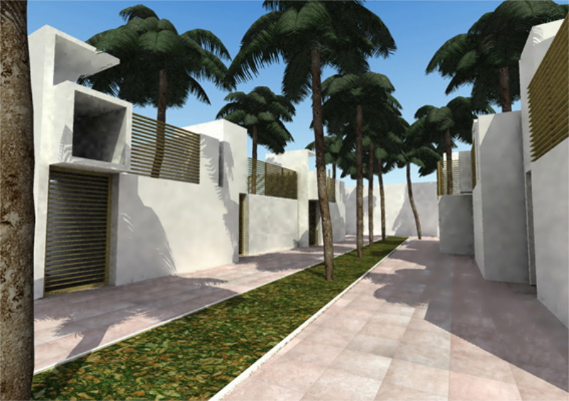 New housing district, Quartier nouveau, Riyadh, 2006,Dragan Architecture, Paris