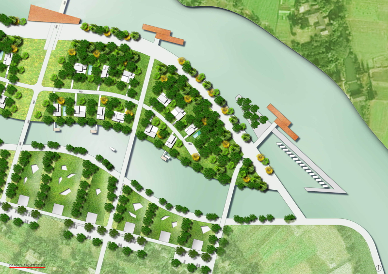 Eco-village, Chengdu, 2012, Dragan Architecture, Paris